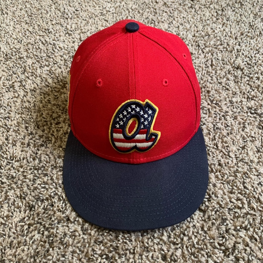 Atlanta Braves 4th Of July Edition New Era Hat